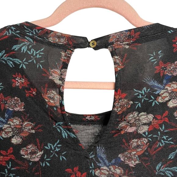 Free People Dock Street Ruffle Floral Top - Picture 8 of 10